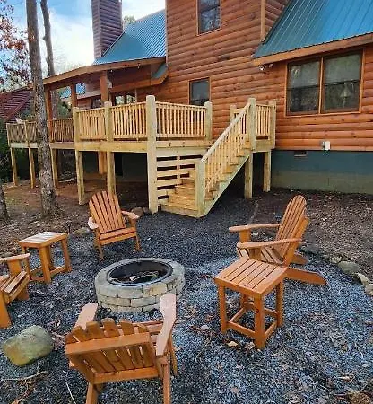 Hot-Tub 6 Seater, Fire-Pit, Master King Bed, Wineries, Pickleball, Resort Amenities Ellijay Exterior photo